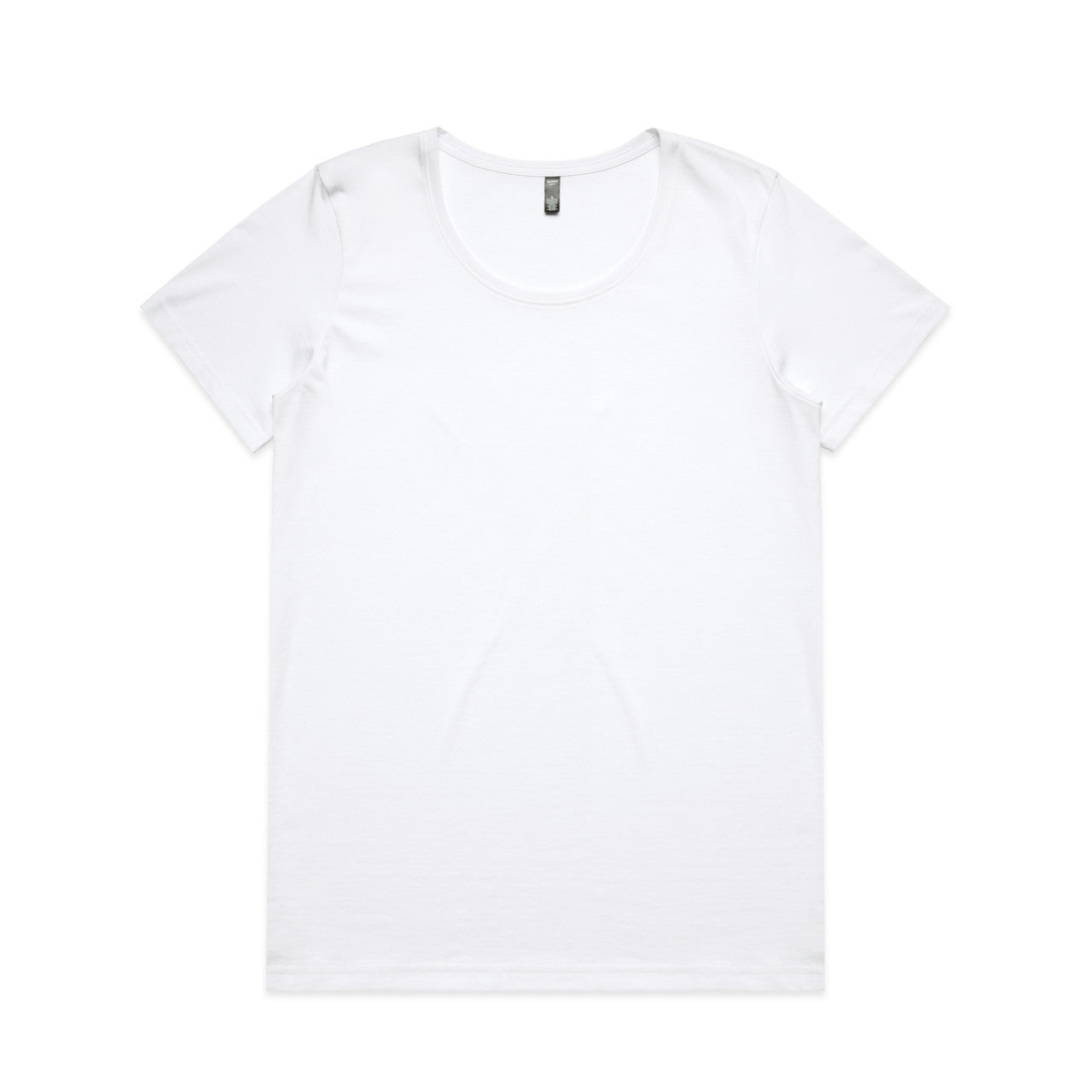 4019 WOS MAPLE SCOOP TEE