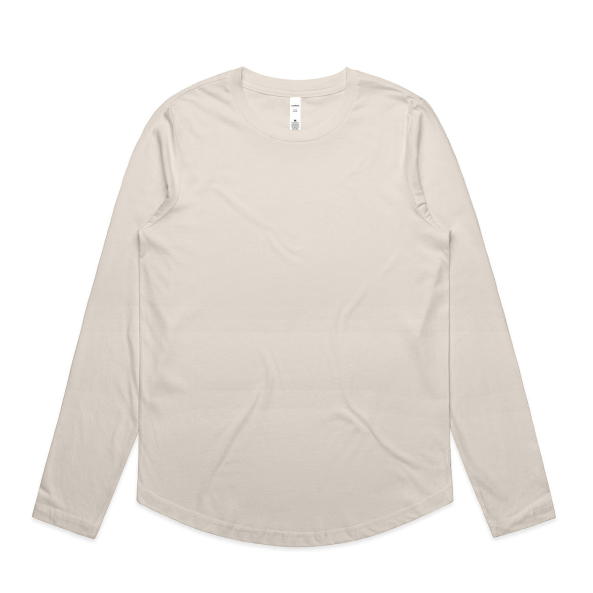 4021 WOS MAPLE CURVE LS TEE