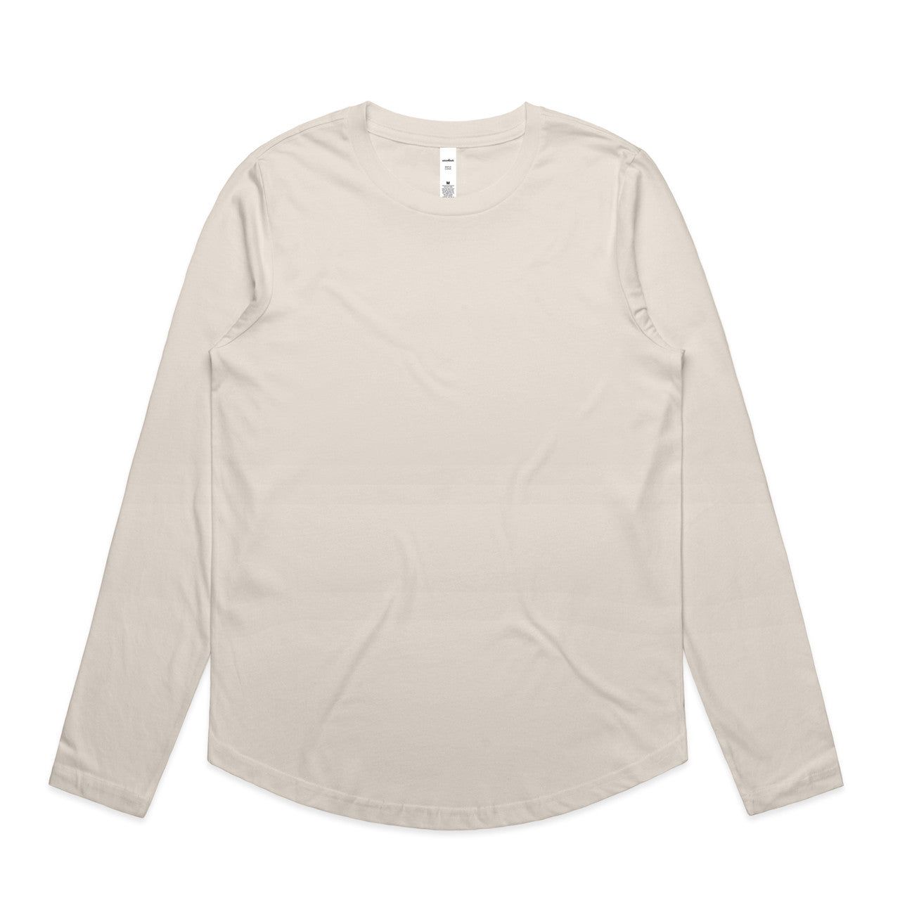 4021 WOS MAPLE CURVE LS TEE