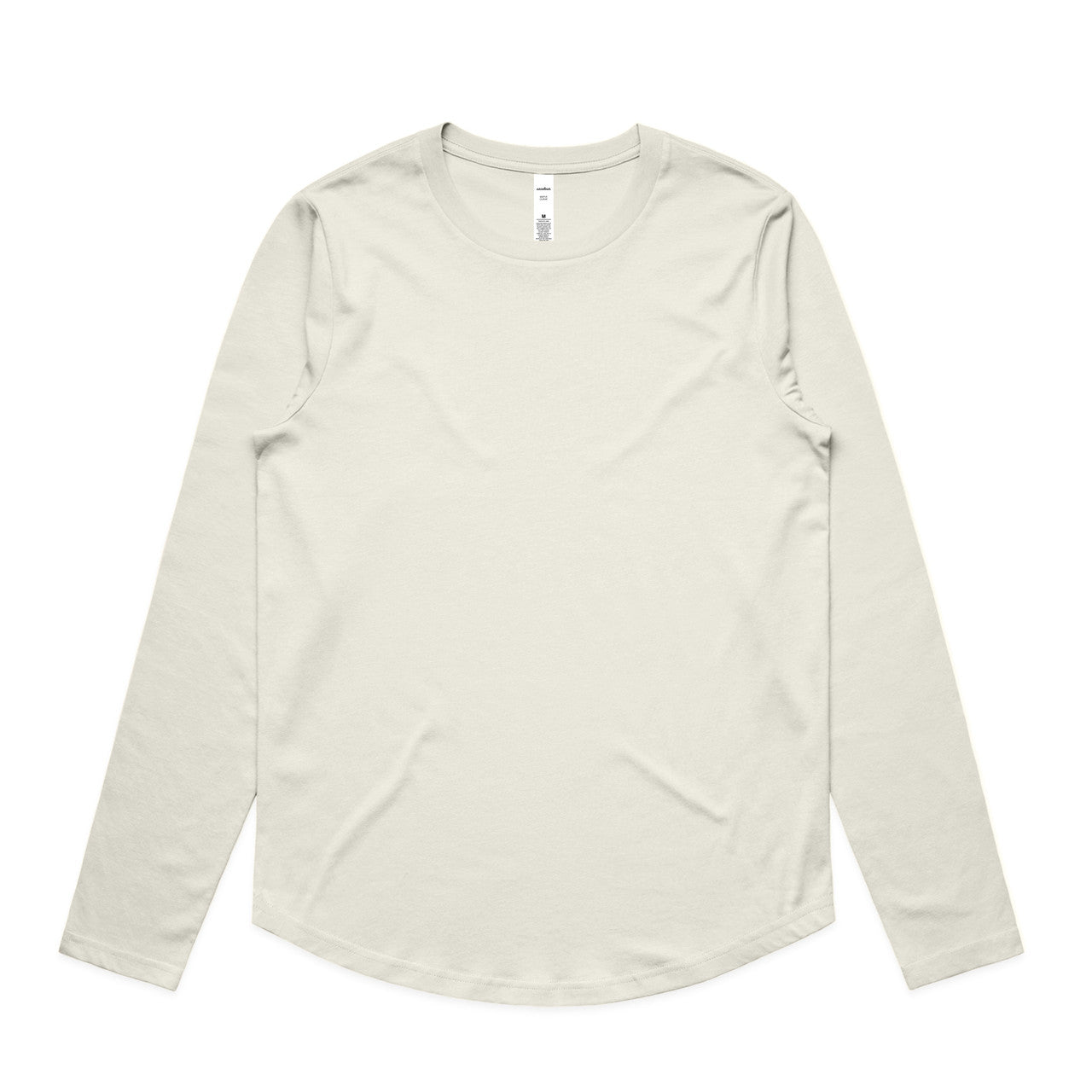4021 WOS MAPLE CURVE LS TEE