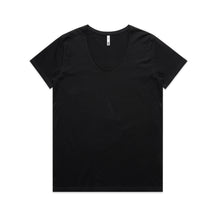 4023 WOS MAPLE V NECK TEE