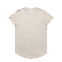 4024 WOS MAPLE CURVE TEE