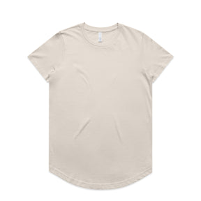 4024 WOS MAPLE CURVE TEE