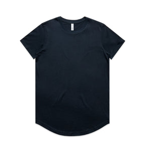 4024 WOS MAPLE CURVE TEE