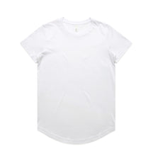 4024 WOS MAPLE CURVE TEE
