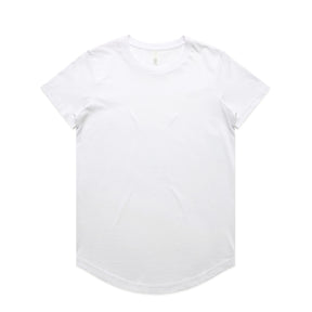 4024 WOS MAPLE CURVE TEE