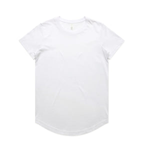 4024 WOS MAPLE CURVE TEE