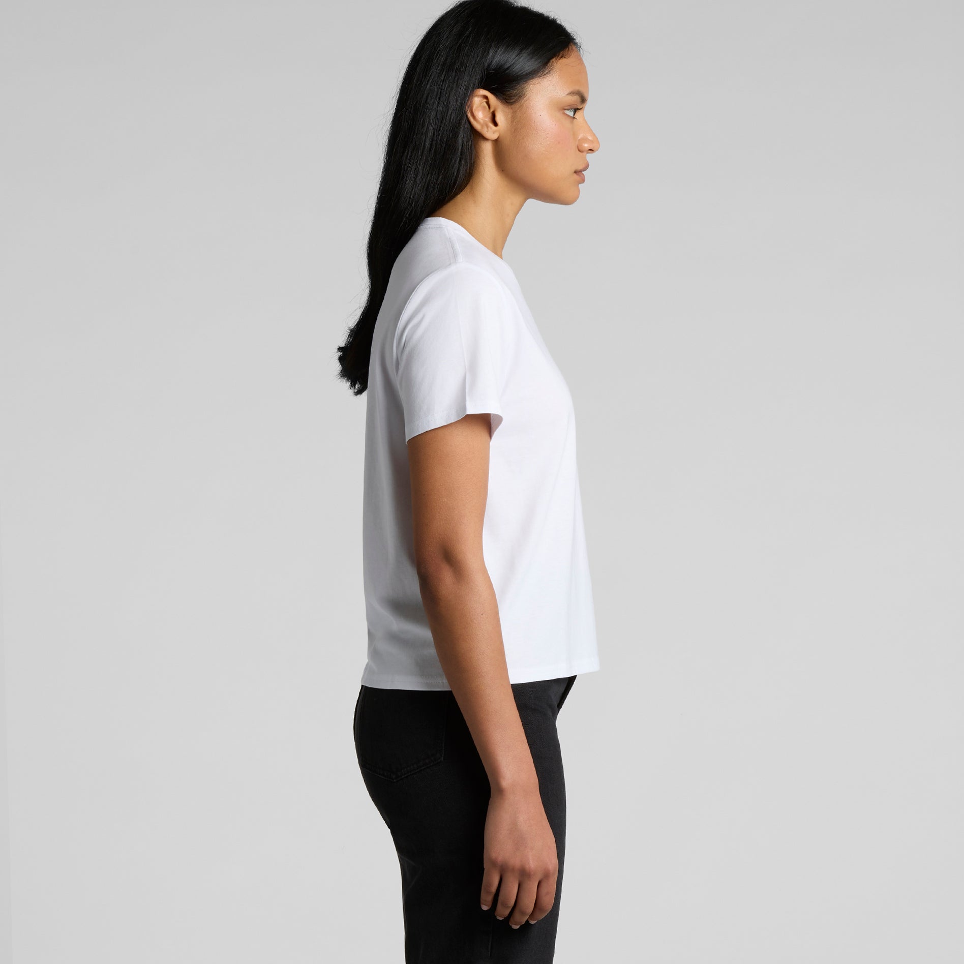 4025 Wo's Maple Minus Tee [-8cm]