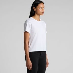 4025 Wo's Maple Minus Tee [-8cm]