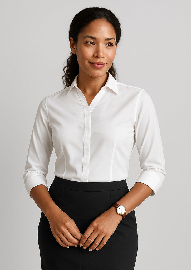 40311 Womens Hudson 3/4 Sleeve Shirt