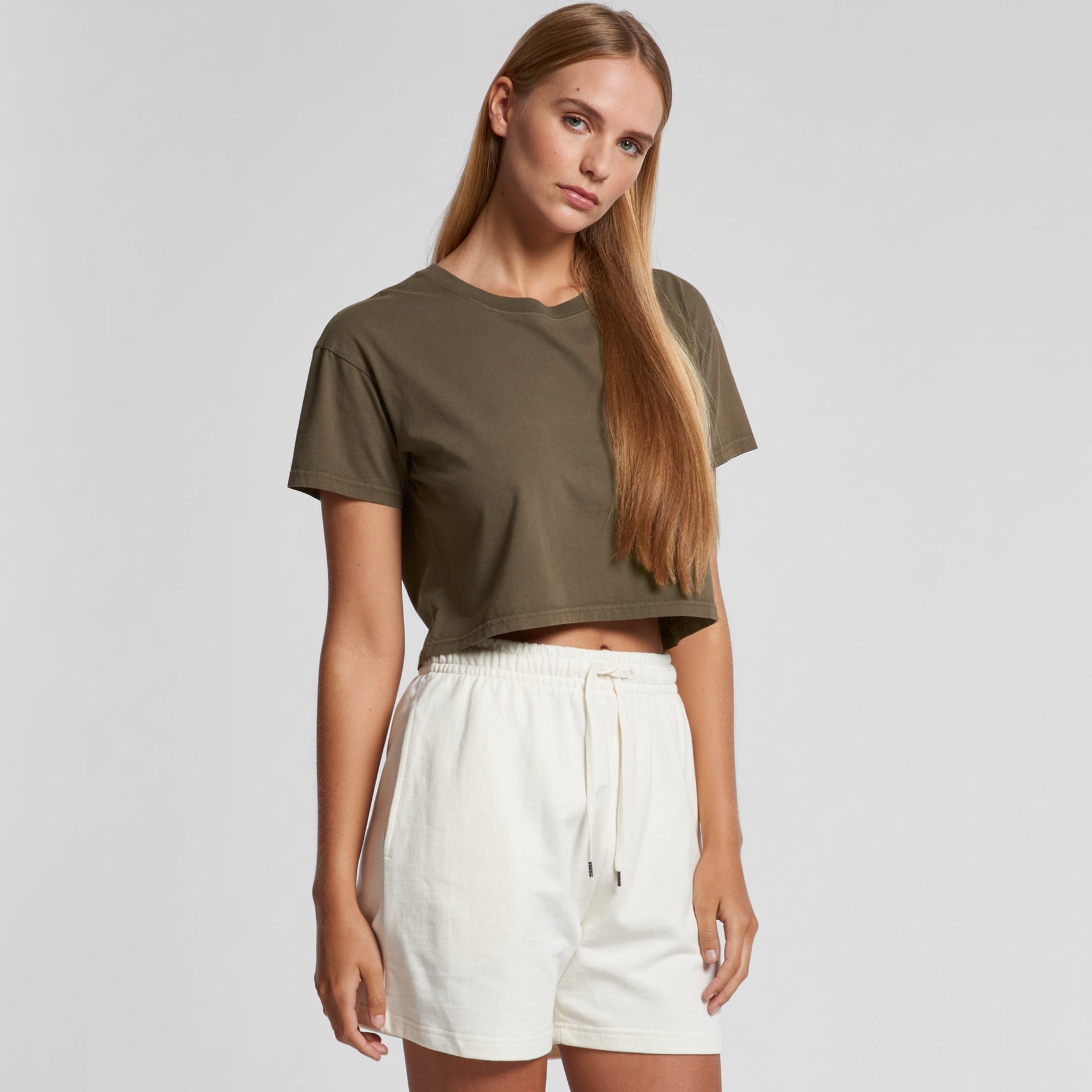 4062F FADED CROP TEE