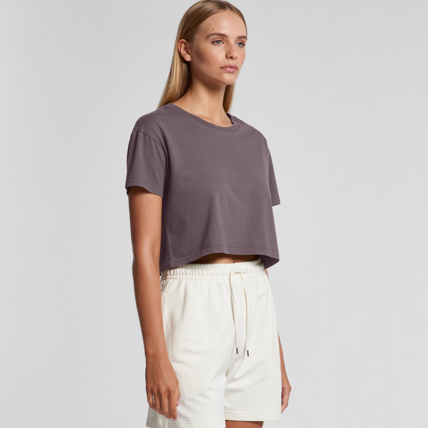 4062F FADED CROP TEE
