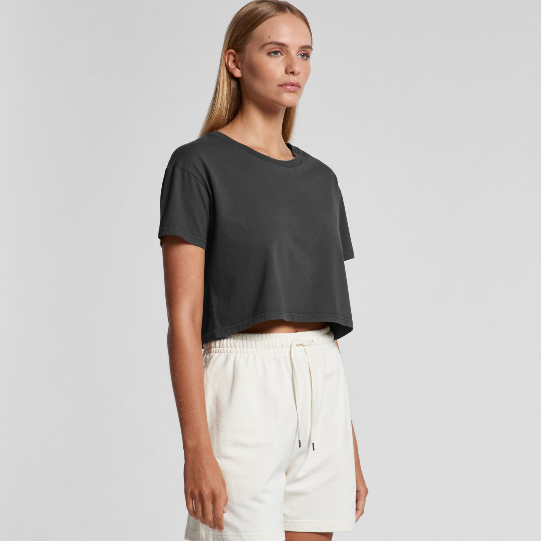 4062F FADED CROP TEE