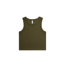 4064G ORGANIC RIB CROP TANK