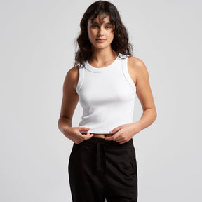 4064G ORGANIC RIB CROP TANK