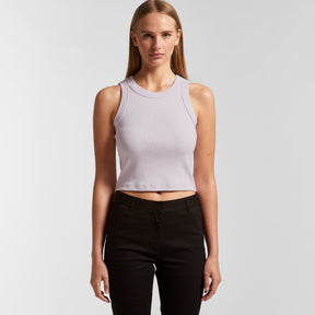 4064G ORGANIC RIB CROP TANK