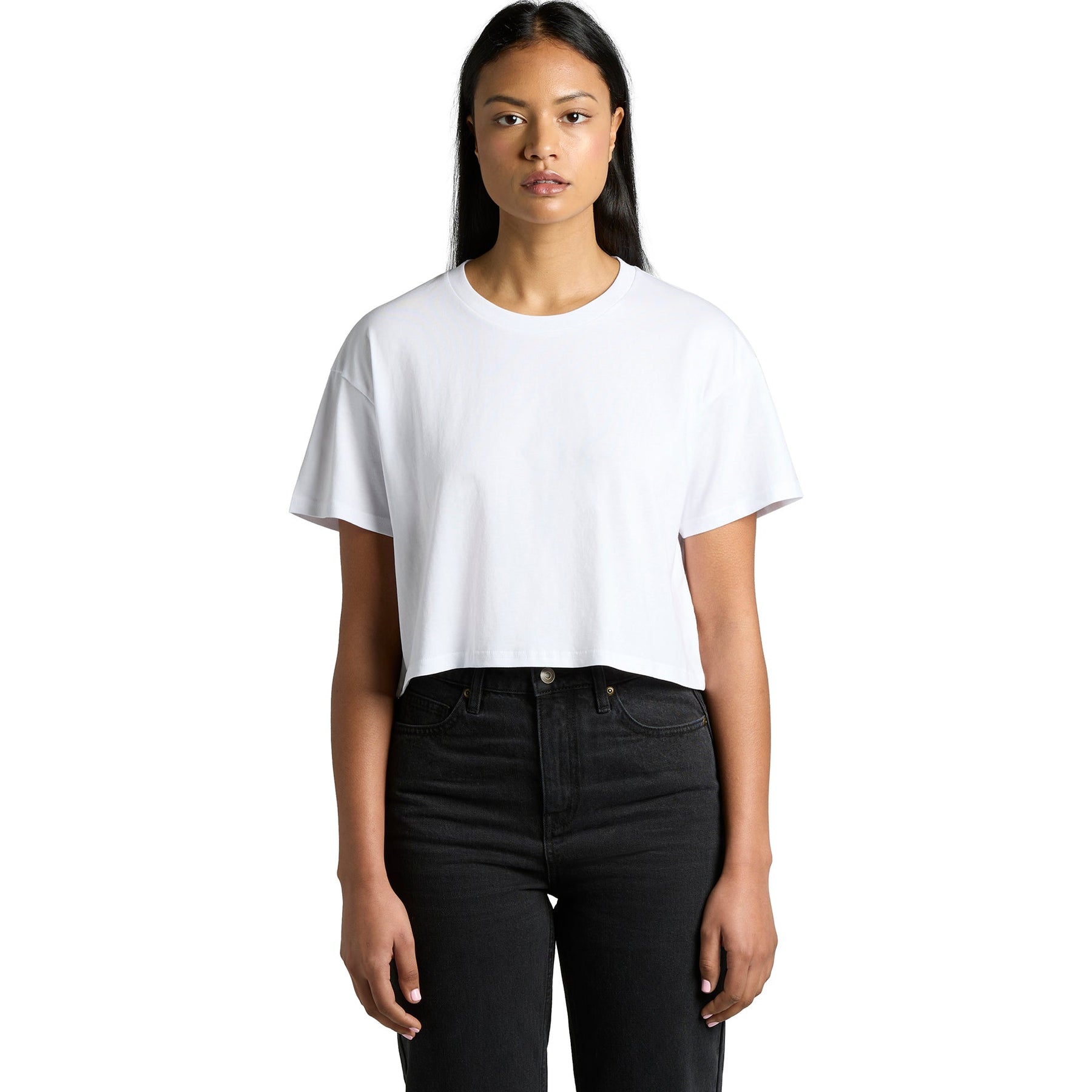 4072 WOS CLASSIC CROP TEE
