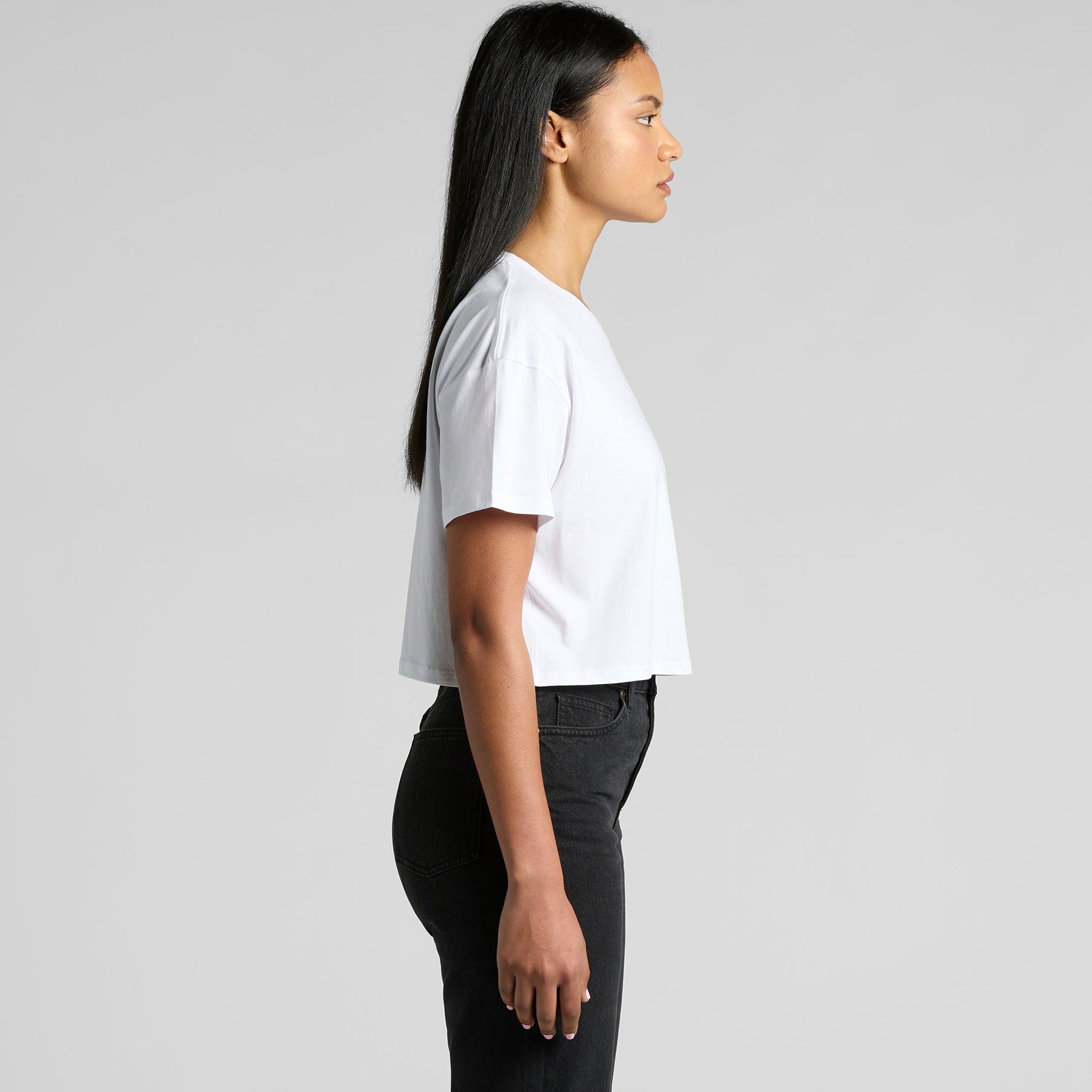 4072 WOS CLASSIC CROP TEE