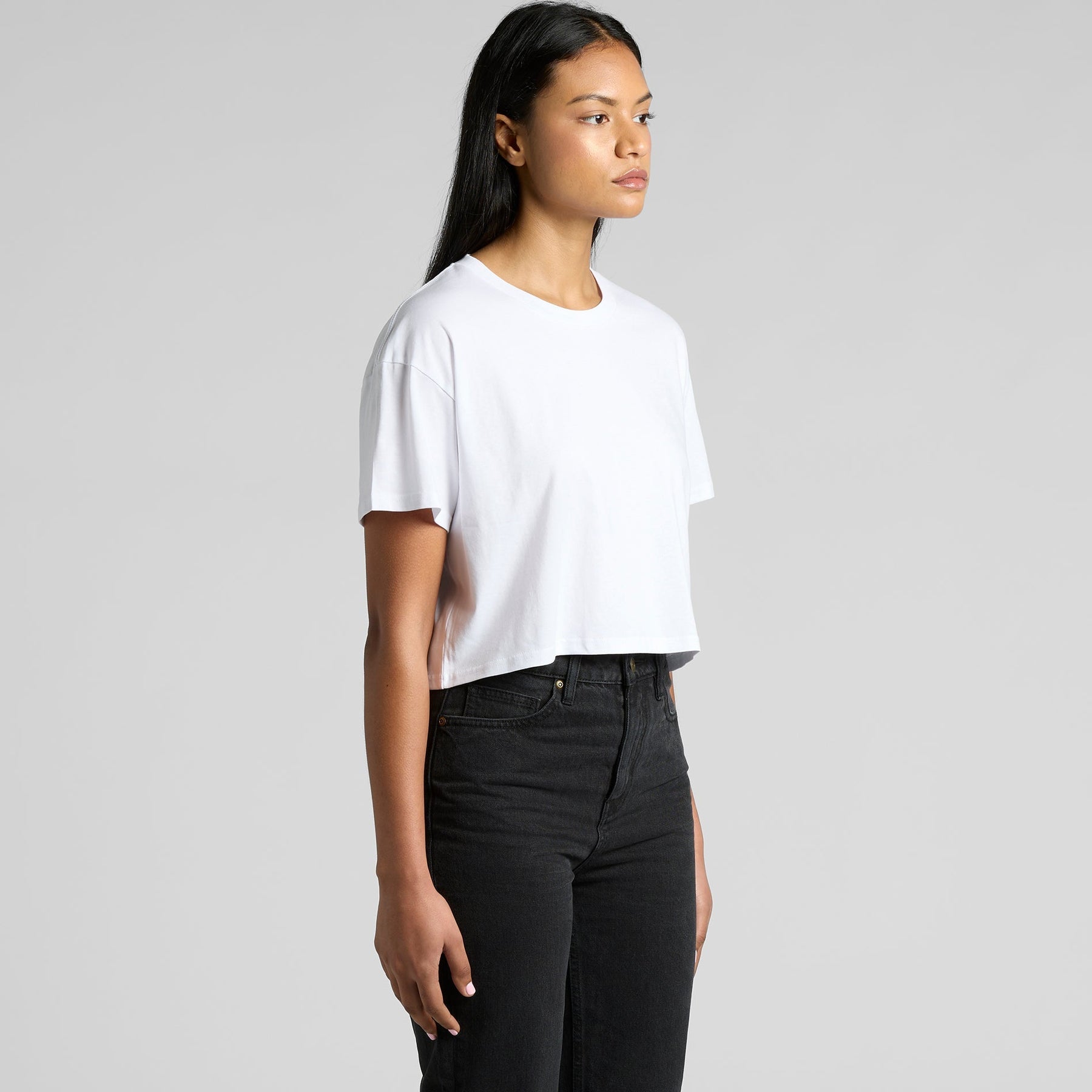 4072 WOS CLASSIC CROP TEE