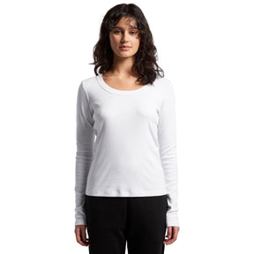 4075 ORGANIC RIB LS TEE