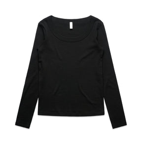 4075 ORGANIC RIB LS TEE