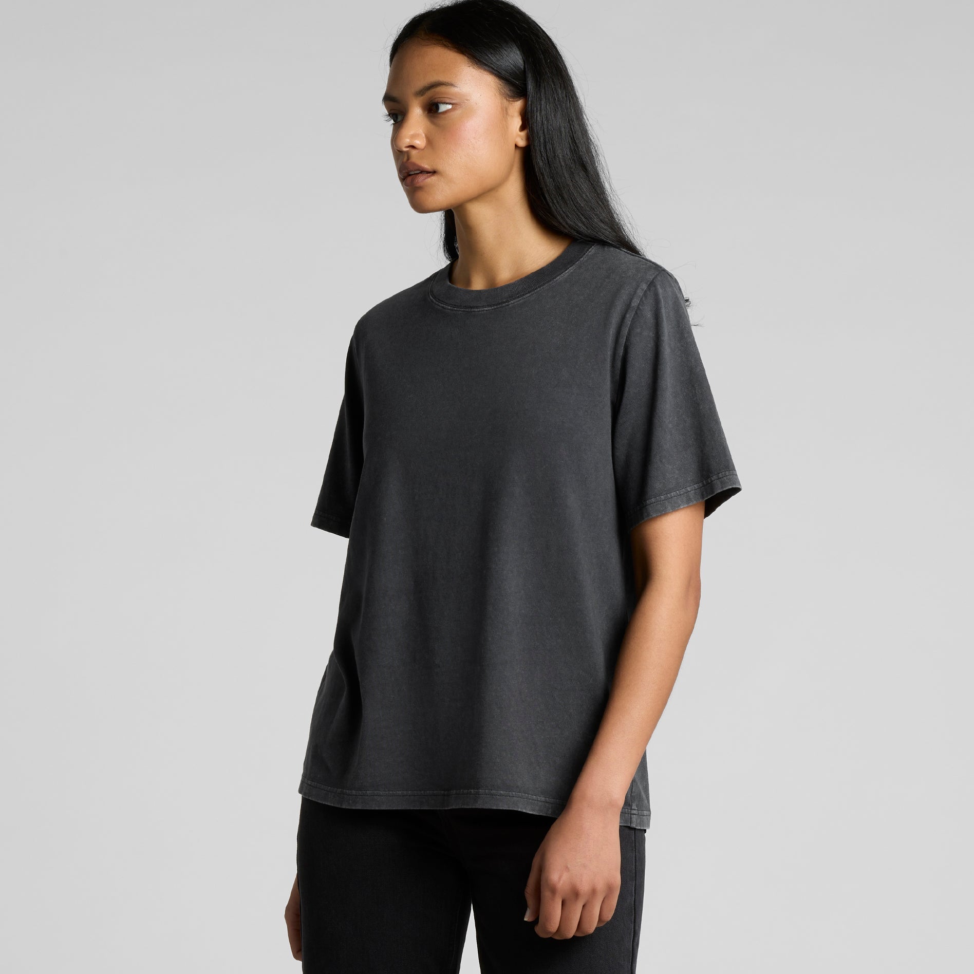 4085 WOS STONE WASH HEAVY TEE