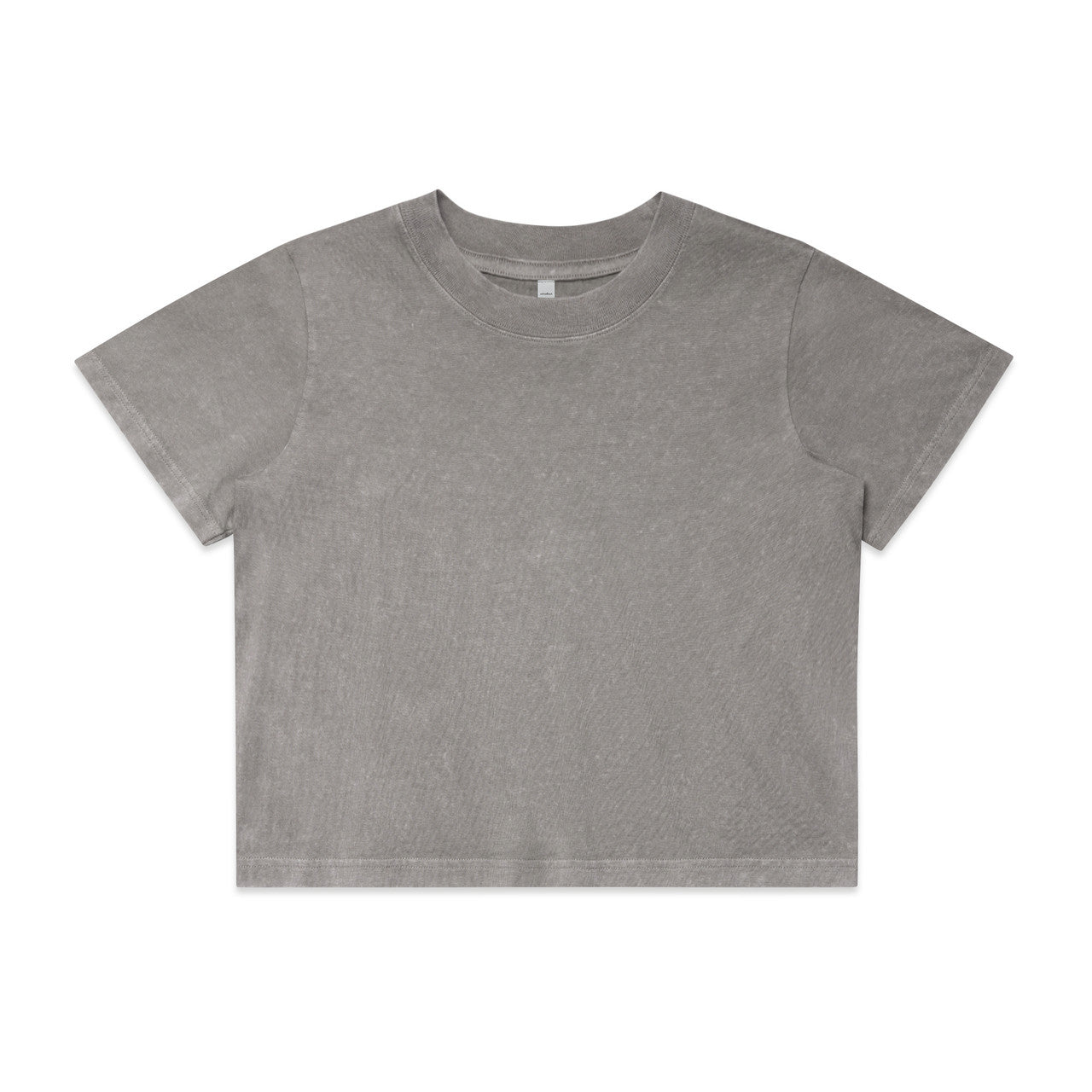 4086 WOS STONE WASH HEAVY CROP