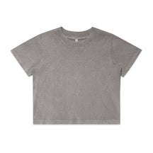 4086 WOS STONE WASH HEAVY CROP