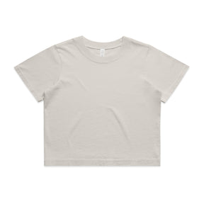 4089 WOS HEAVY FADED CROP TEE