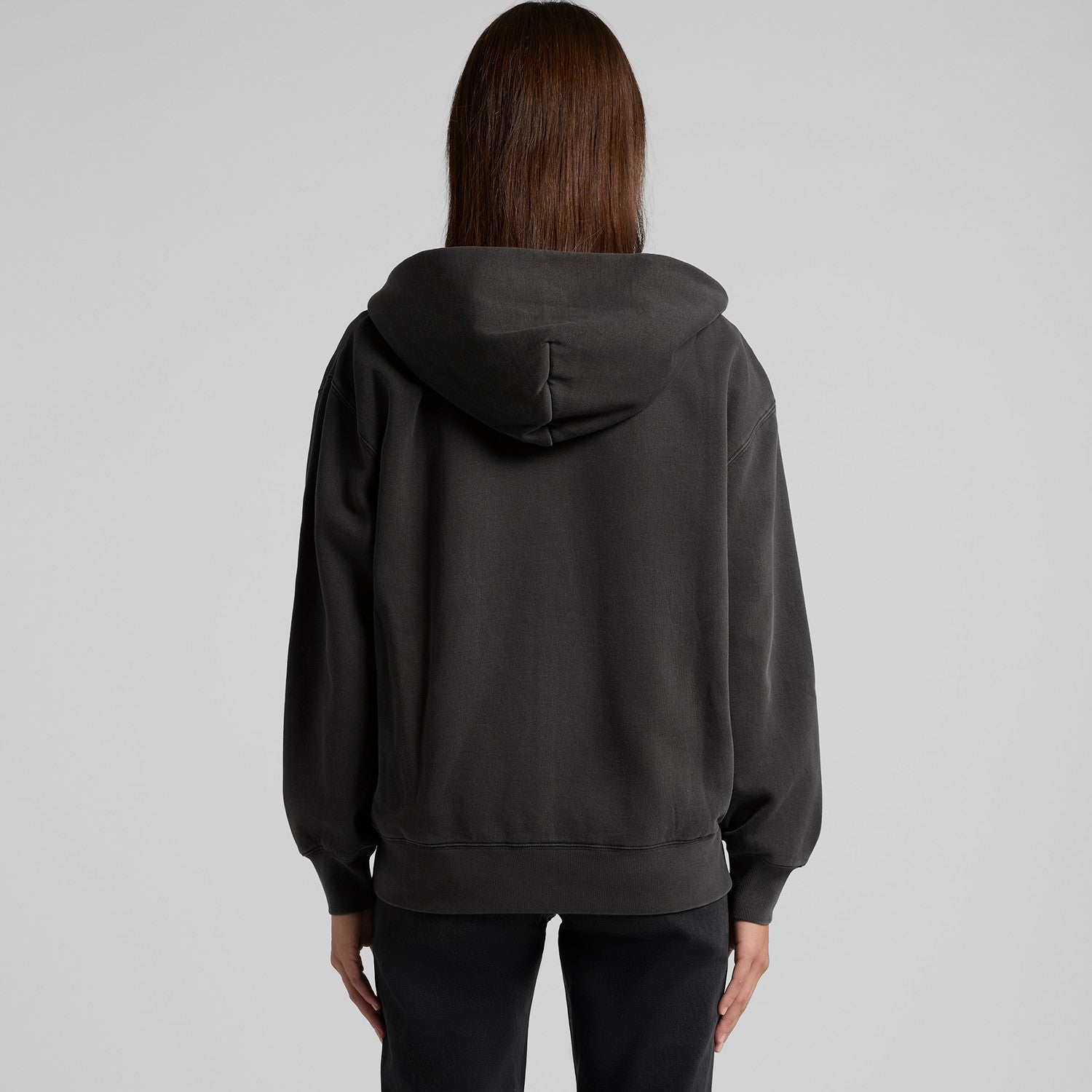 4170 WOS RELAX FADED ZIP HOOD