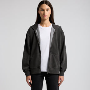 4170 WOS RELAX FADED ZIP HOOD