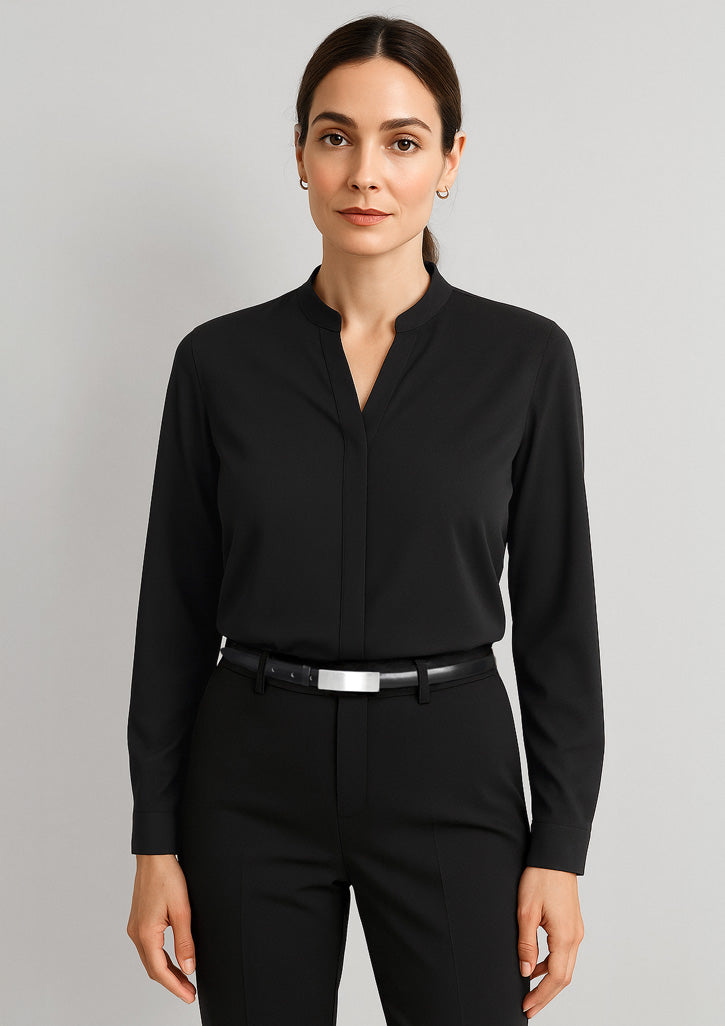 44210 Womens Juliette Long Sleeve Blouse