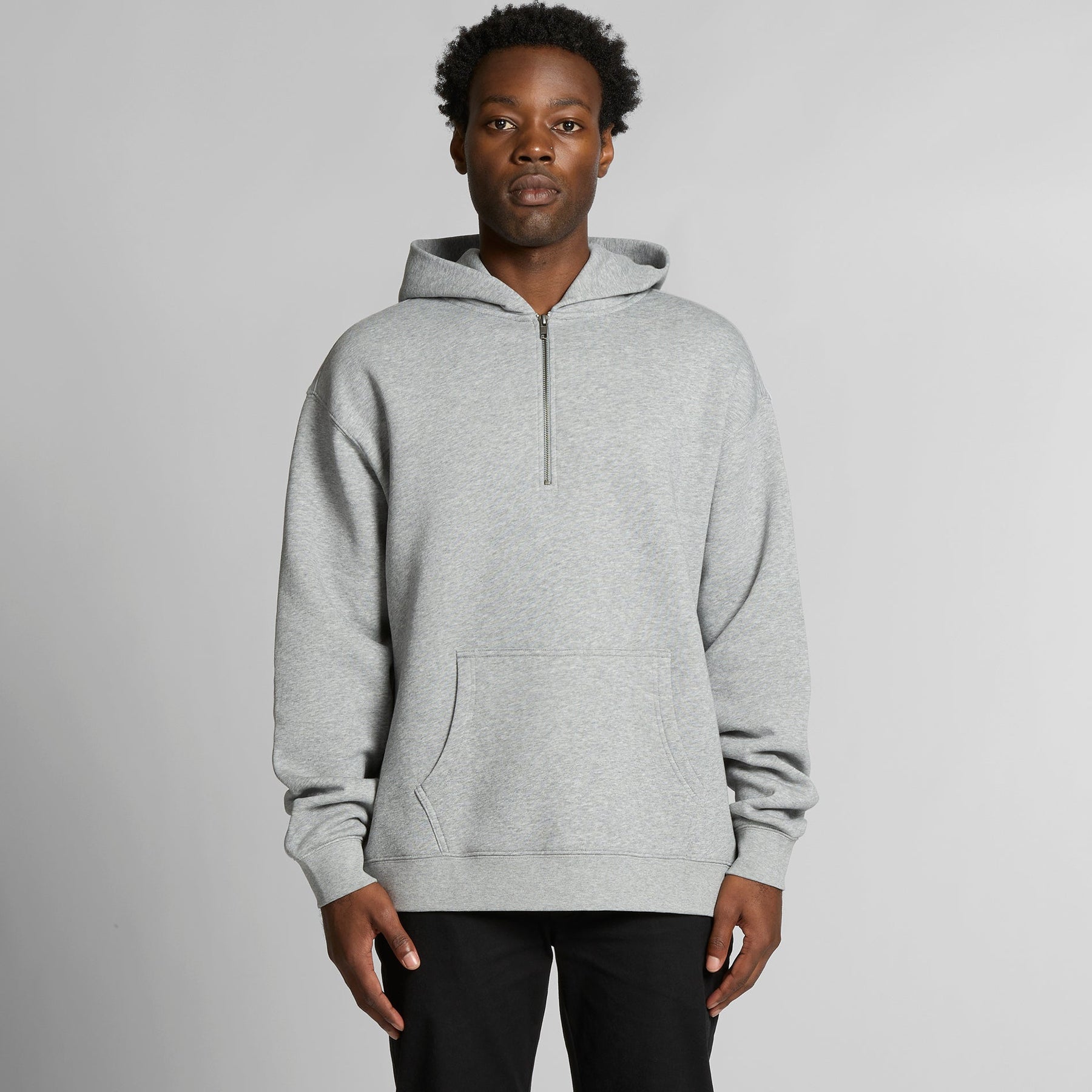 5164 RELAX HALF ZIP HOOD