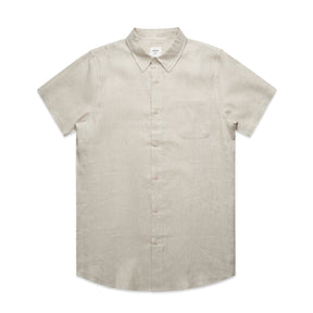 MENS LINEN S/S SHIRT - 5420