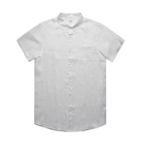 MENS LINEN S/S SHIRT - 5420