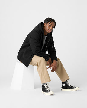 5529 CANVAS HOODED JACKET