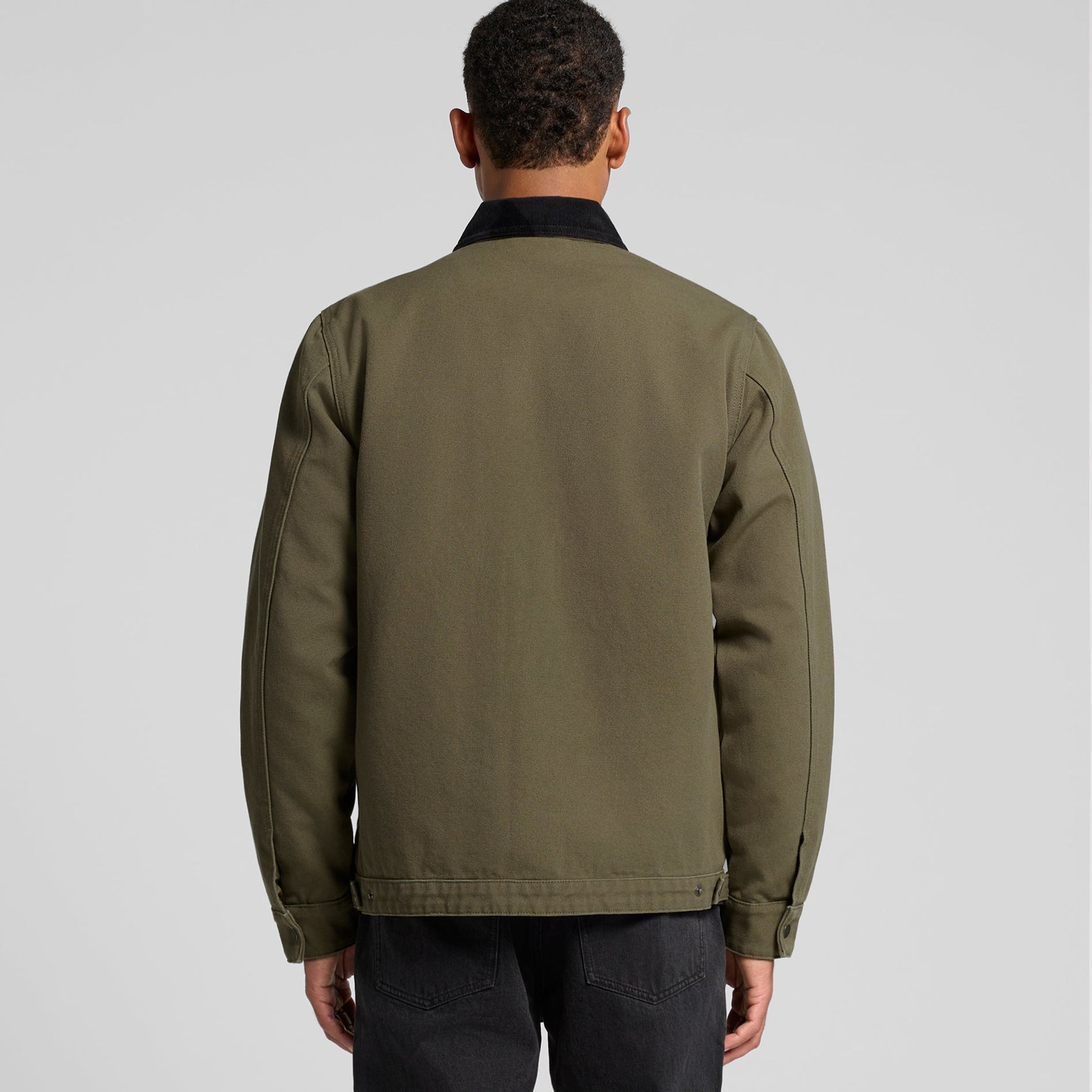 5533 CANVAS CORD COLLAR JACKET