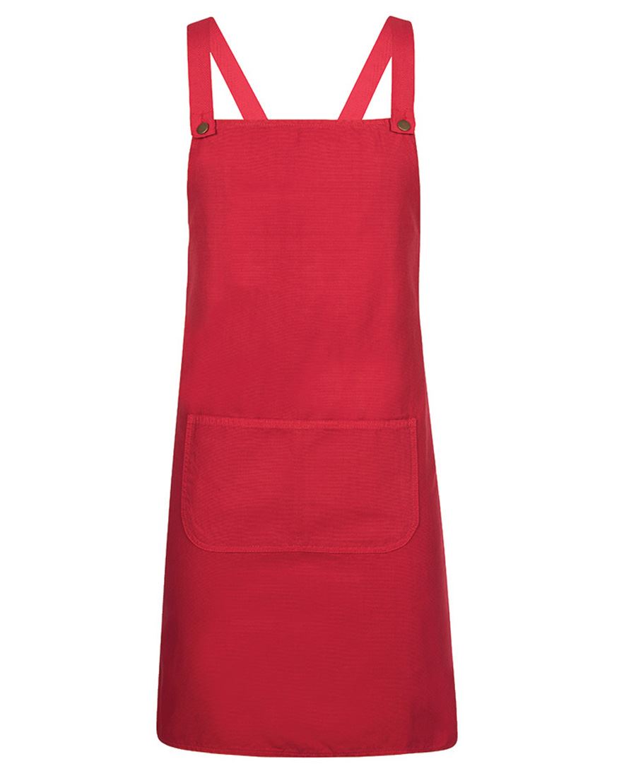 JBS CROSS BACK CANVAS APRON 5ACBC