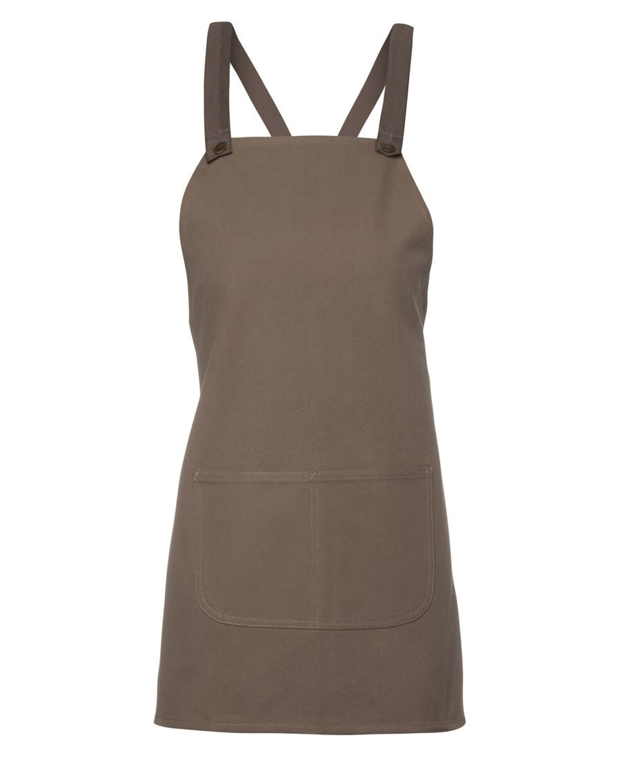 JB'S CROSS BACK 65X71 BIB CANVAS APRON 5ACBE