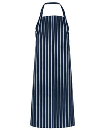 JB'S BIB STRIPED WITHOUT POCKET 5BSNP