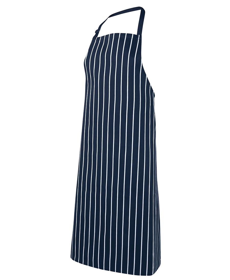 JB'S BIB STRIPED WITHOUT POCKET 5BSNP