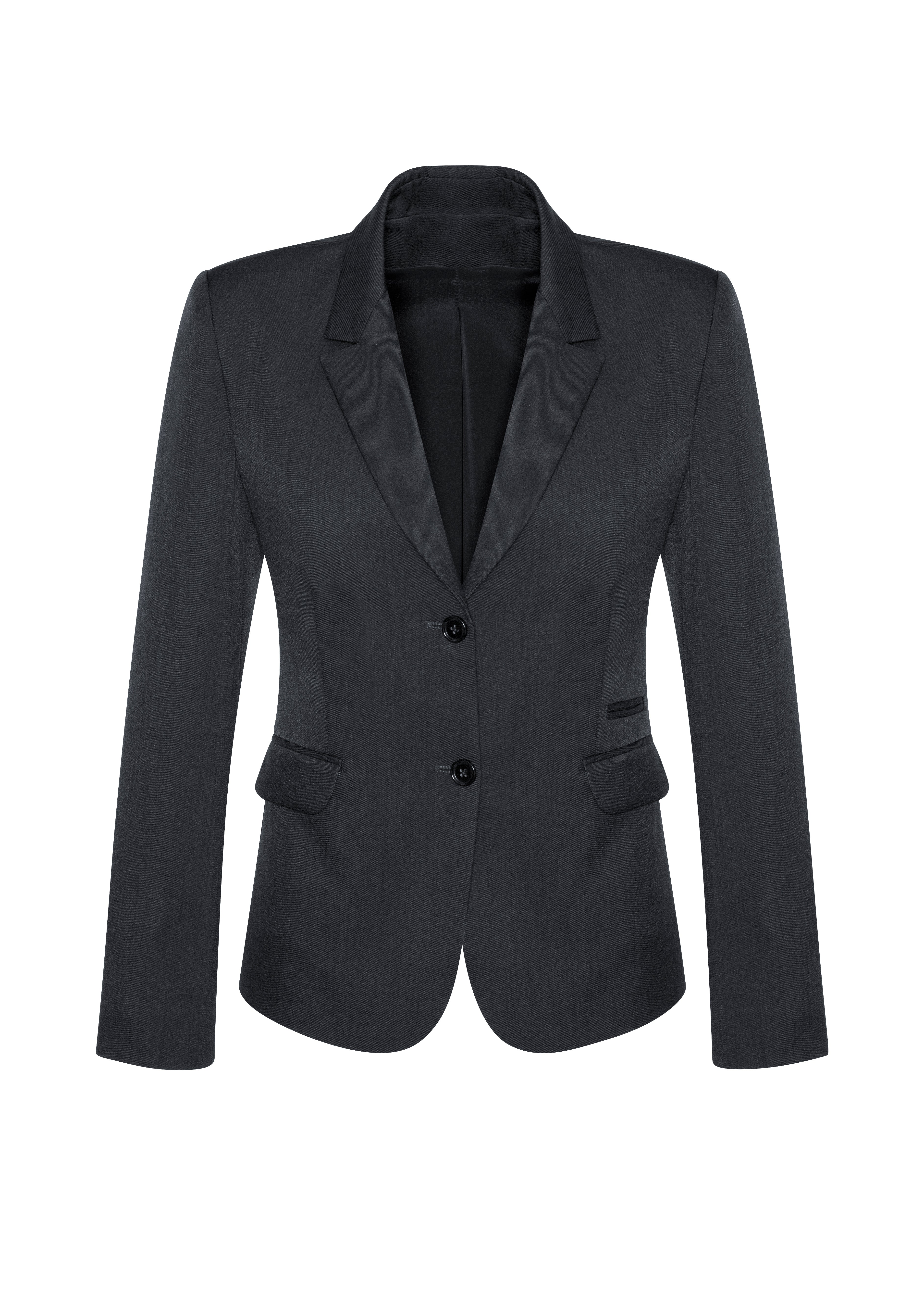 60119 Womens Cool Stretch 2 Button Mid Length Jacket