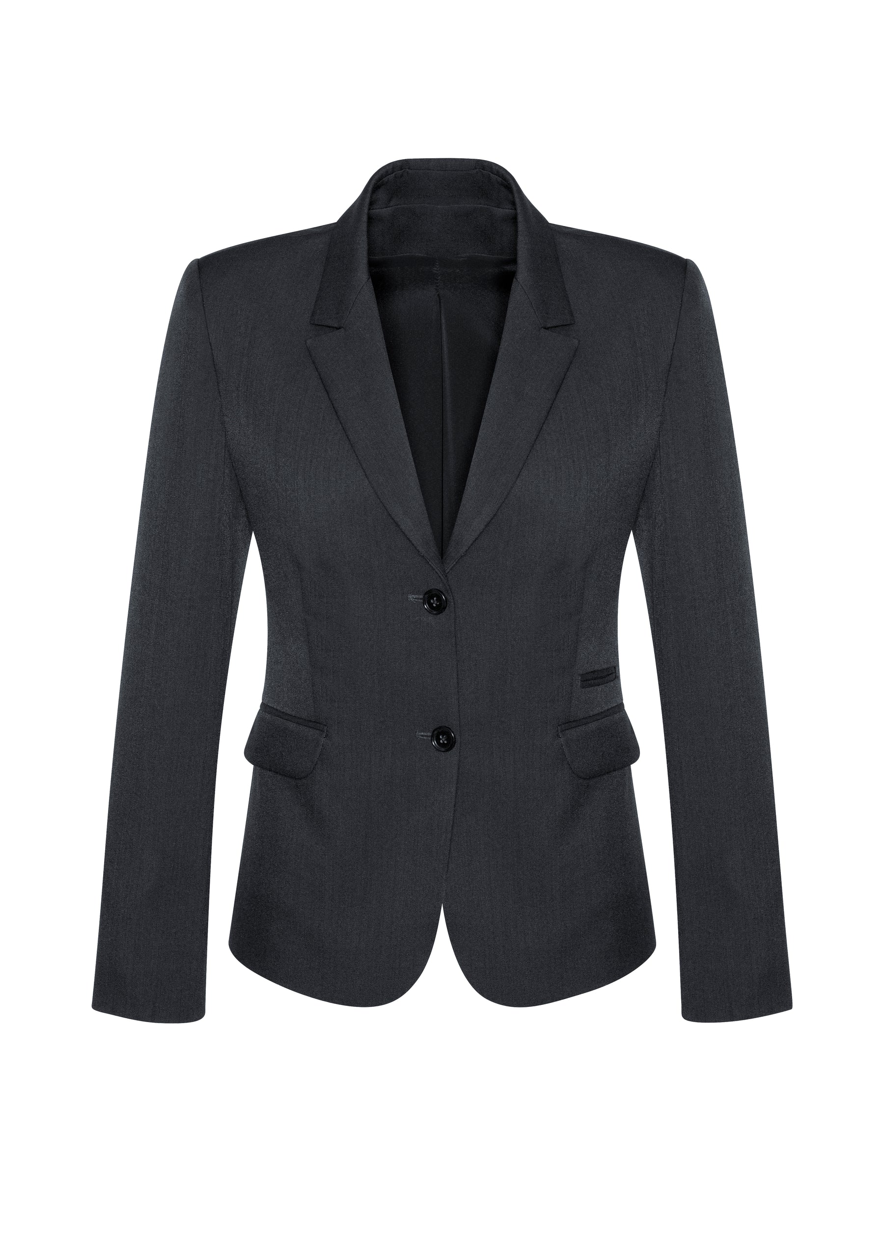 60119 Womens Cool Stretch 2 Button Mid Length Jacket