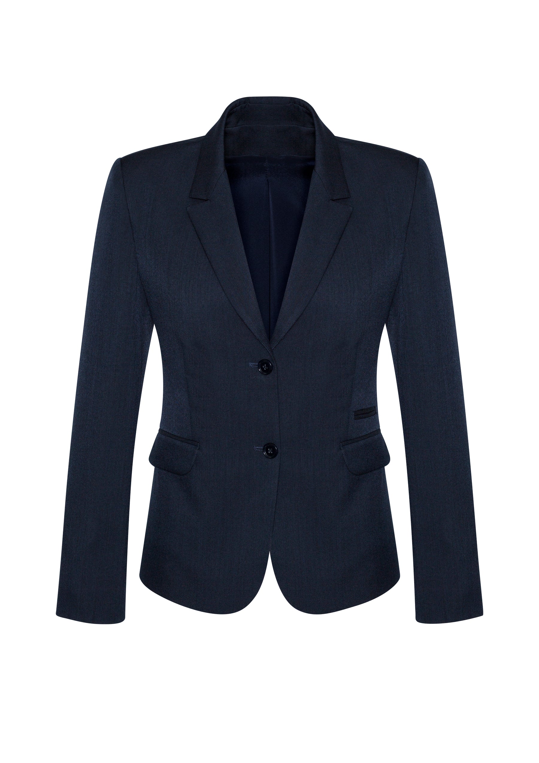 60119 Womens Cool Stretch 2 Button Mid Length Jacket