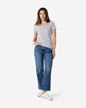 64V00L Gildan Softstyle Ladies' V-Neck T-Shirt