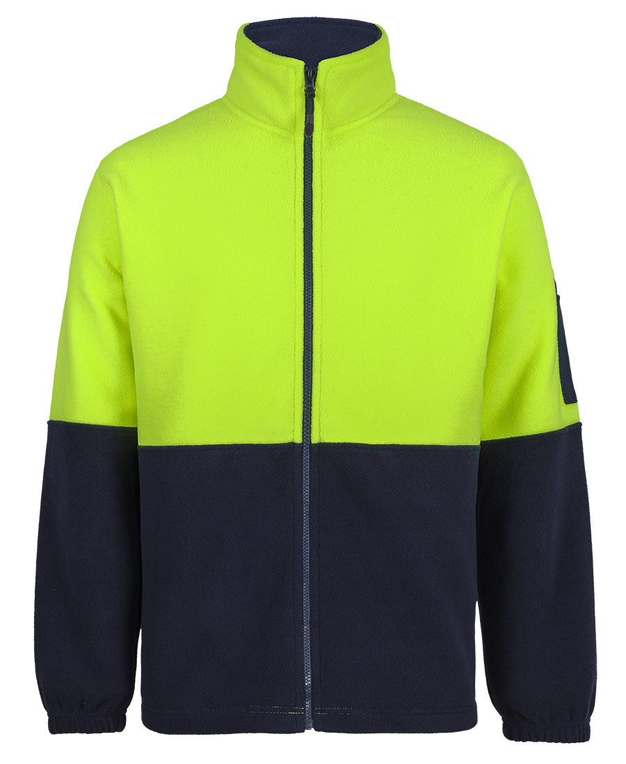 Hi Vis Full ZIp Polar Fleece 6HVPE
