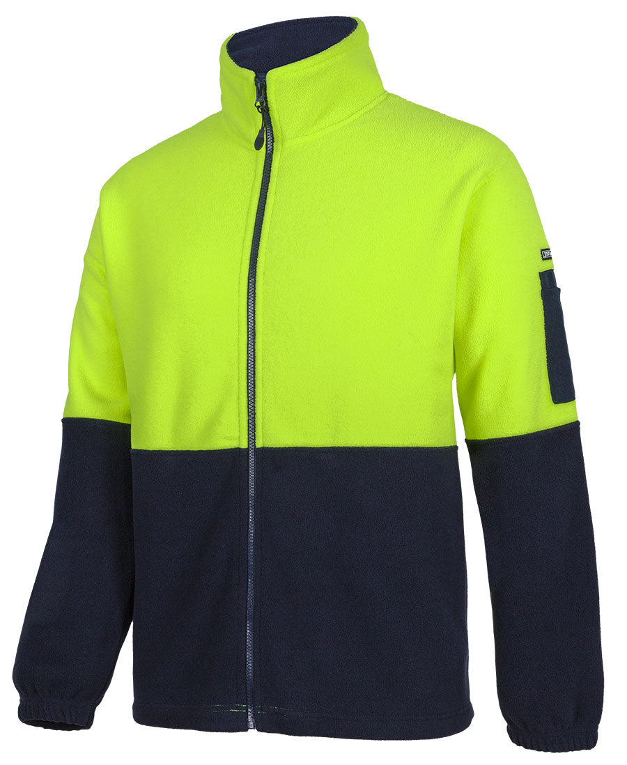 Hi Vis Full ZIp Polar Fleece 6HVPE