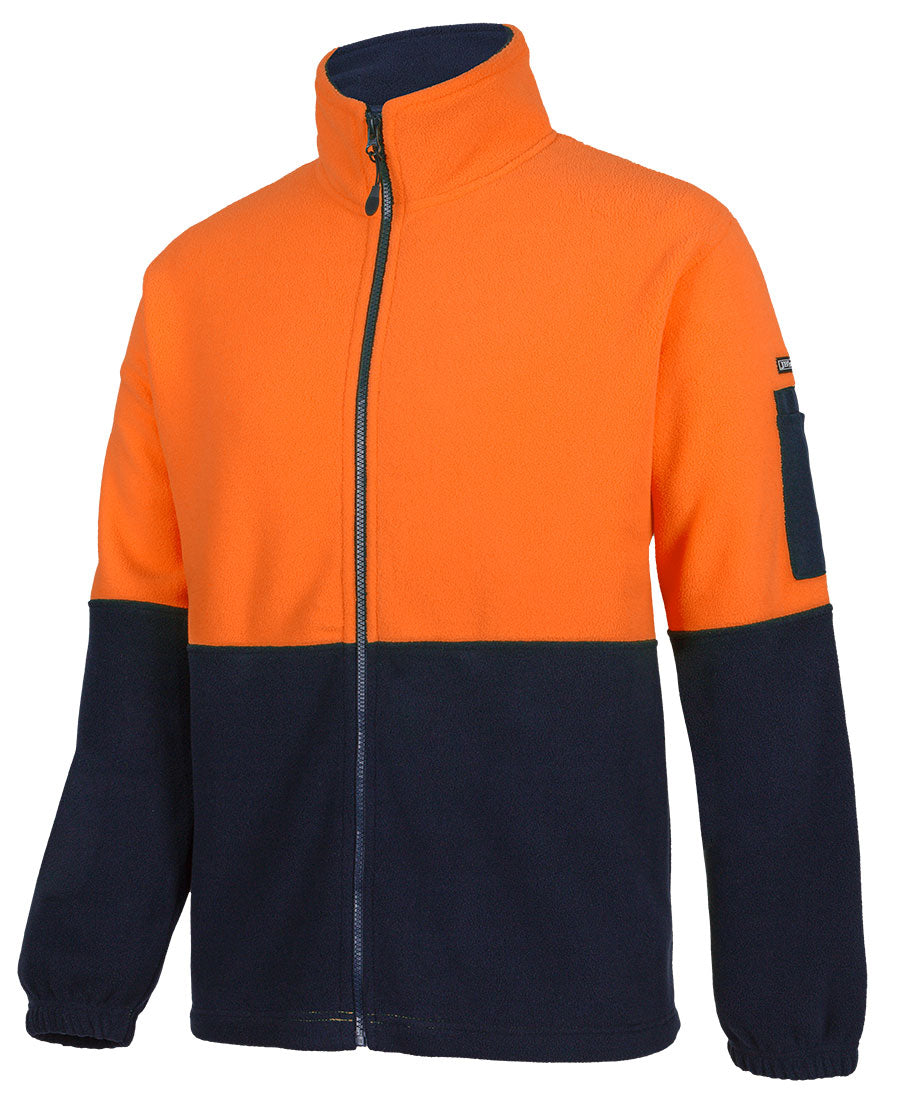 Hi Vis Full ZIp Polar Fleece 6HVPE