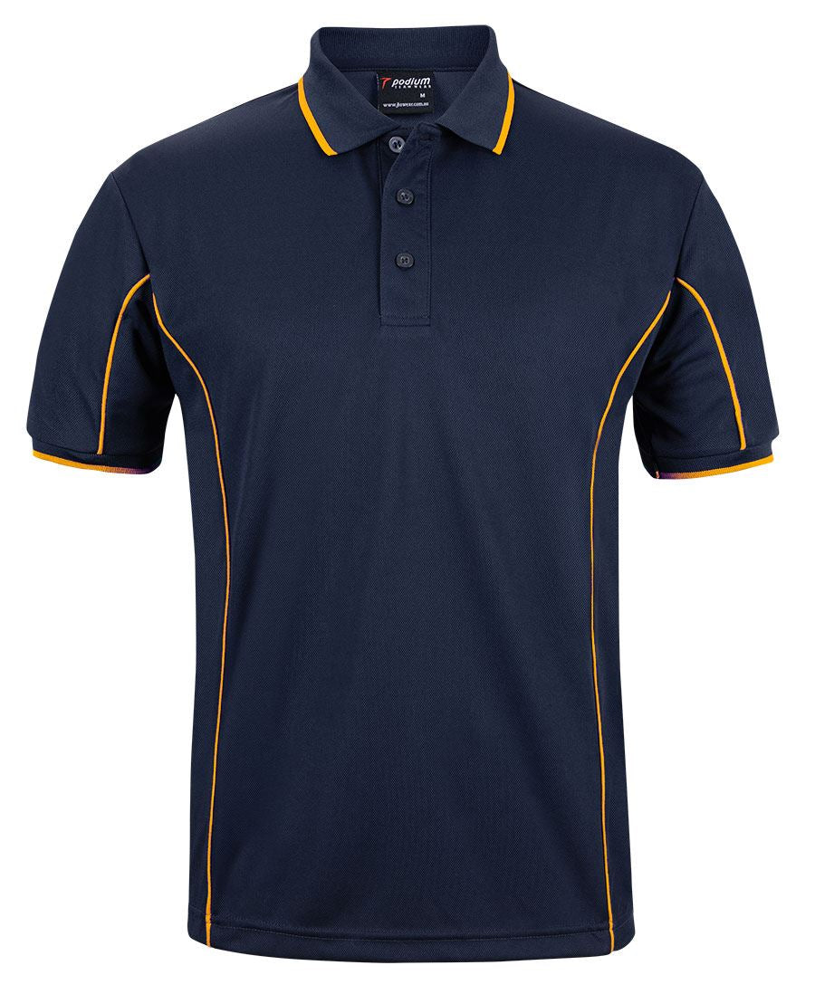 7PIP Podium S/S Piping Polo