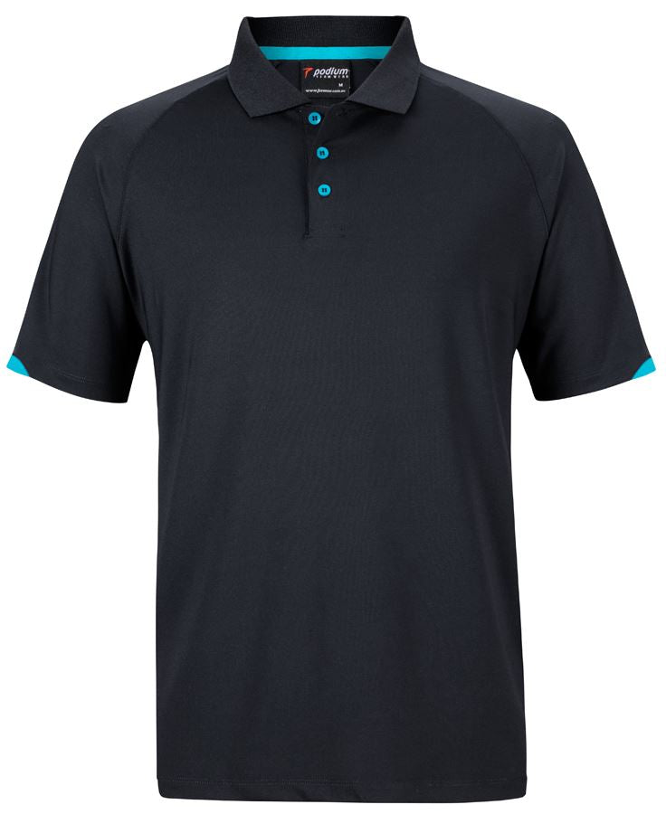 Podium Contrast Stretch Polo 7STC